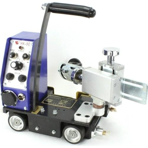 HK-5C Standard Fillet Welding Trolley Desktop Welder Compact Structure Horizontal Fillet Welding Machine 220V Small Weld Machine