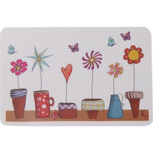 Art Wall Stickers Kids Children Home Decor Wall Decal Stciker Room Decorations Flowers Pot Creative Beautiful Wall Papers 678816