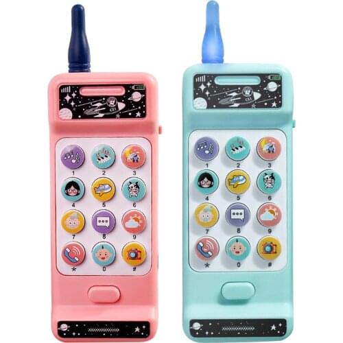 Kids Toy Phone Early Educational Learning Electronic Smart Phone with Music for Baby Toddler Gift 6 Months