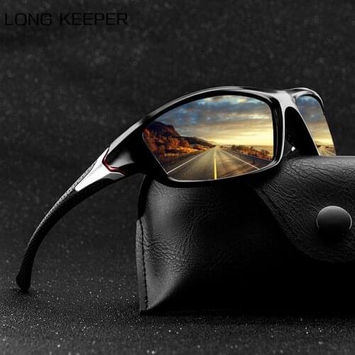 2021 New Luxury Polarized Sunglasses Men Outdoor Sports Driving Shades Sun Glasses Male Driver Mirror Goggles UV400 Eyewears