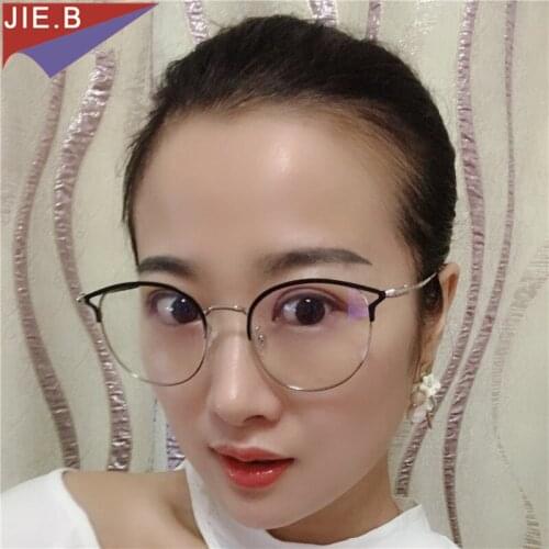 Glasses for The Computer Oculos de Grau Spectacle Frame for Men Women Transparent Eyeglasses Blue Coating Antireflective Anti UV