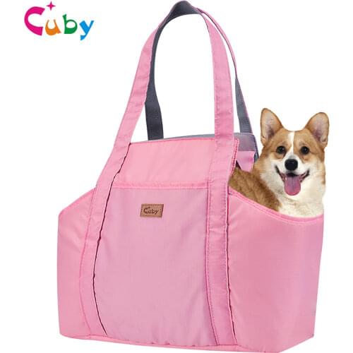 Cat Carrier Dog Carrier Pet Travel Carrier Airline Approved for Small Dogs Puppies or Cats of 15lbs, Portable Pet Transport Bag