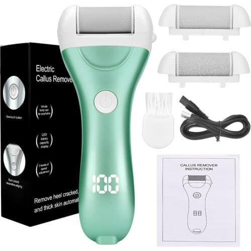Hot sale Charged Electric Foot File for Heels Grinding Pedicure Tools Professional Foot Care Tool Dead Hard Skin Callus Remover