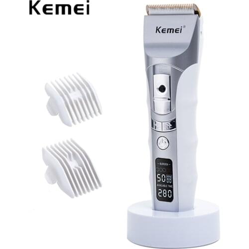 Kemei professional hair clipper electric hair trimmer hair shaving machine for barber hair cutting beard trimmer electric razor