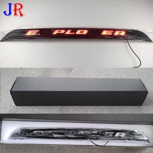 Super cheap and practical Dynamic led Tailgate trim for ford explorer 2020 Car fit with signal light can tail light