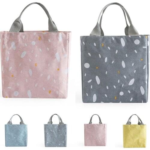 Thermal Bag Unisex Lunch Food Box Bag Fashion Insulated Thermal Food Picnic Lunch Bags for Women kids Men Cooler Tote Bag Case