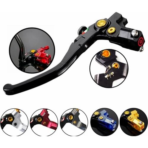 Universal 7/8" 22mm Motorcycle Folding Clutch Lever Cable Clutchs Handle For Motorbike Street Sport Bike Scooter Bike Dirt Bike