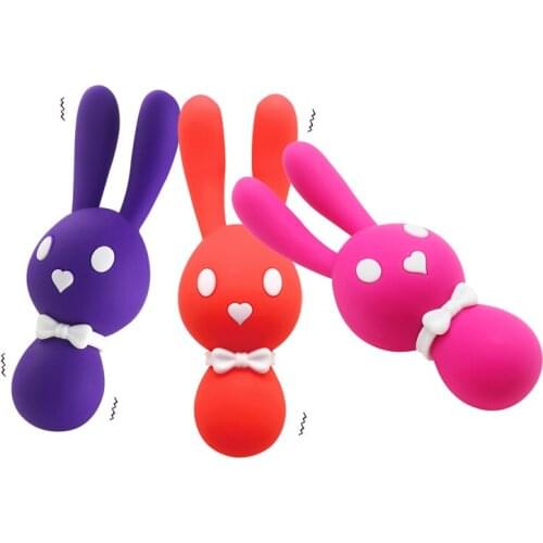 10 Speed USB Charging Rabbit Vibrating Egg G-spot Nipple & Clitoris Stimulator Massage Vibrator Masturbation Adult Sex Toys A3