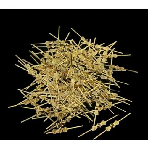 25mm Golden/Silver/Bronze Metal Butterfly Buckles Beads Connectors Pins For Curtain