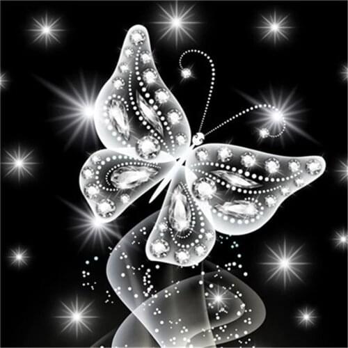 5D Diamond Painting Full Square Butterfly Rhinestones Pictures Diamond Mosaic Full Display Diamond Embroidery Sale Animal