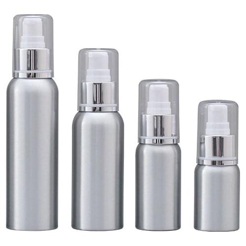 30ml/50ml/100ml/120ml Aluminum Spray Bottle Portable Mini Perfume Bottles Empty Refillable Cosmetic Sprayer Atomizer