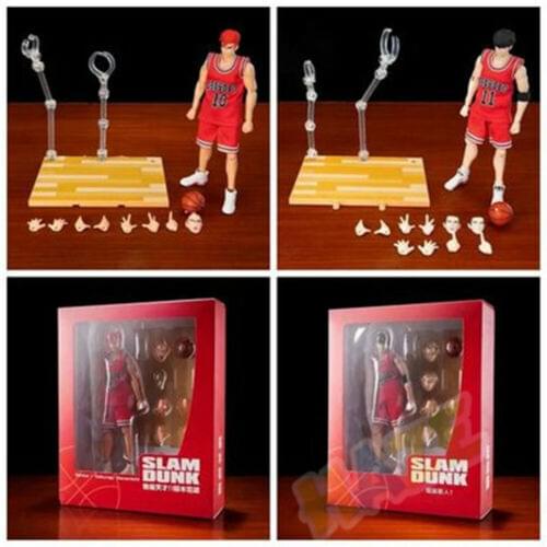 Anime Slam Dunk Kaede Rukawa Sakuragi Hanamichi Figure Model Toy New In Box