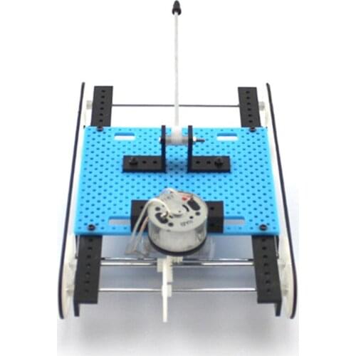 Child DIY Educational Electric Robot Fun experiment model Tank Scientific Invention Toys