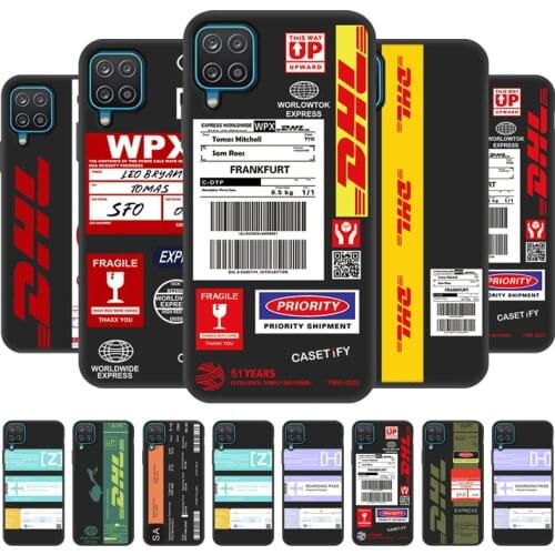 DHL Label Case For Sony Xperia 10 Plus Phone Case Back Cover For Sony Xperia 10 II XA3 Fundas Soft Silicone Sony 1 II 10Plus XA3