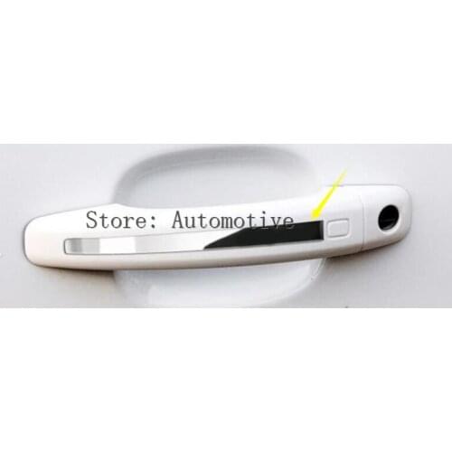 For audi Q3 Q5 Q7 Metal New Style Outside Car Door Doorknob Handle Cover Trim 4 pcs / set