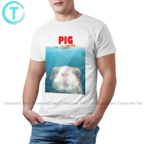 Guinea Pig T Shirt Sea Pig T-Shirt Short-Sleeve 100 Percent Cotton Tee Shirt Funny Streetwear Graphic Tshirt