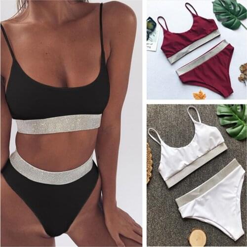 Черно-белые купальники Huakithen China At AliExpress