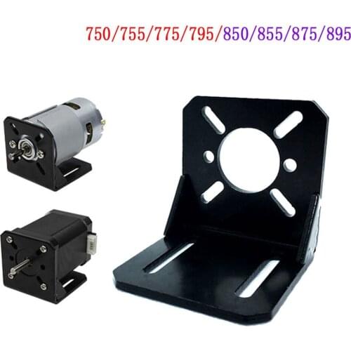 775 DC Motor Bracket 750 755 795 7 Series Steel Motor Base Electroplating Fixed 28/35/42 Stepper Motor