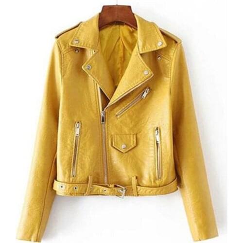 LLLmwybiao Women's Black Bomber Jackets