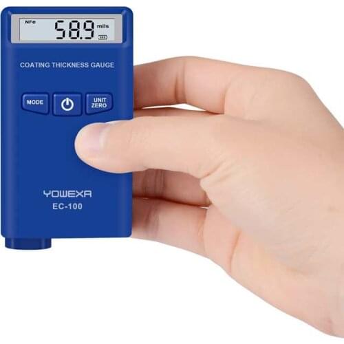 Mini Digital Coating Thickness Gauge 0-2000um Car Auto Film Paint Thickness Meter F/N Probe LCD Thickness Measurement Tools
