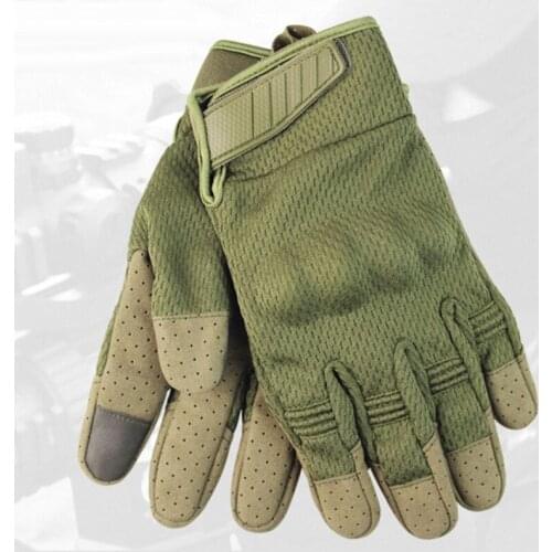 Motorcycle Gloves Summer Breathable Tactical- Full Finger Gloves Touchscreen Motorbike Riding Cycling Biker Outdoor Sports Glove