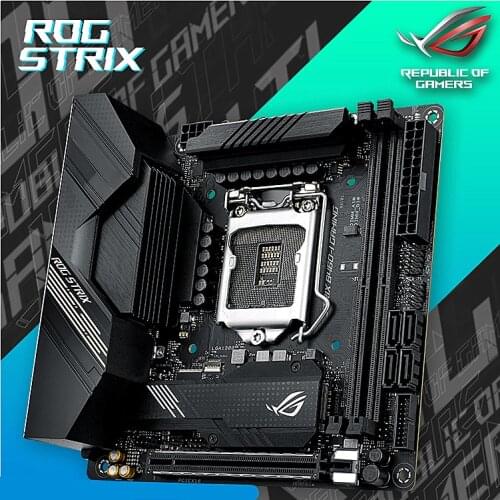 NEW ITX MINI motherboard For Asus ROG STRIX B460-I GAMING Original Desktop Intel B460 Motherboard LGA 1200 i7/i5/i3 USB3.0 M.2