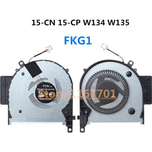 New Original Laptop CPU cooling Fan for HP WASD OMEN ENVY X360 15-CN TPN-W134 ND75C24-17J16 DFS200405BY0-FKG1 023.100C4.0001