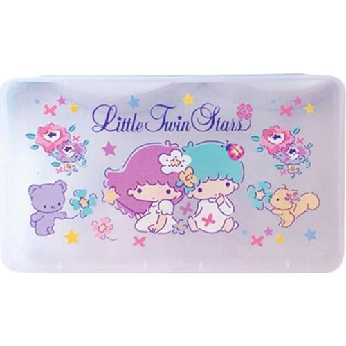 Cartoon Animal Disposable Mask Storage Box Holder Dustproof Portable Container G99E