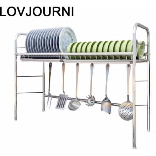 Rangement Organisateur Escurridor De Platos Stainless Steel Cuisine Cozinha Cocina Organizador Kitchen Storage Rack Holder