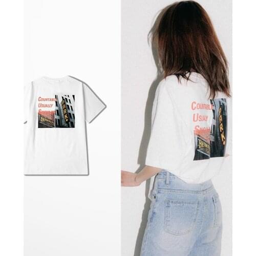 Original Design Europe And American Retro Tshirt Men Countable Usually Singular Print Fashion Tee Skateboard West Coast T-shirt