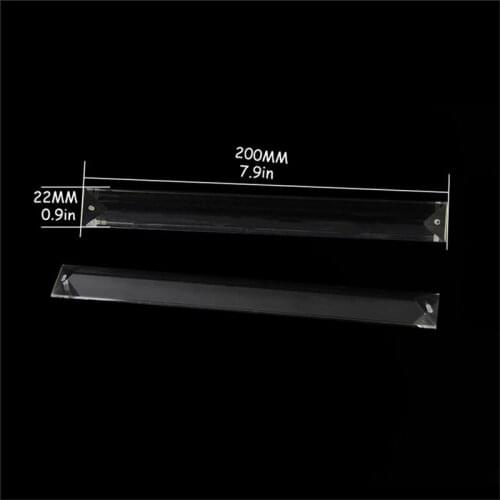 22X200mm Crystal Trimming Prism Drop Glass Chandelier Part Lighting Pendants For Strand Garland Hot Sale