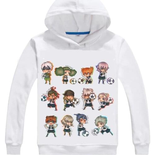 Inazuma Eleven GO 2 Chrono Stone Hoodies Multi-style Hooded Hoodie GO Inazuma Irebun GO Tenma Matsukaze Cosplay Sweatshirts