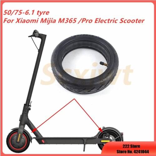 For Xiaomi Mijia M365 Chaoyang 50/75-6.1 Tyre Electric Scooter Thickened 8 1/2x2 Tire Tube for DUALTRON Mini DT SPEEDWAY LEGER