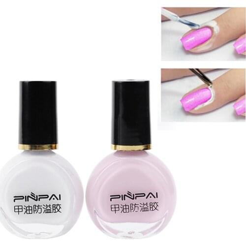 10 ml Nail Polish Glue Peel Off Liquid Nail Art Tape Latex Tape Finger Skin Protected Liquid Nail Care Tool