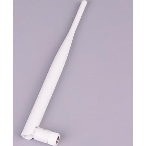 2.4GHz White WiFi Antenna 5dBi Aerial RP SMA Male Connector 2.4g Antenna