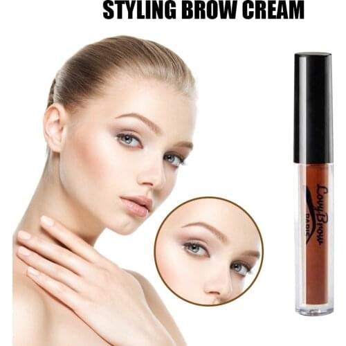 3D Stereoscopic Waterproof Eyebrow Styling Brow Cream Paste Natural Woman Dropshipping Long-lasting 4 Color Eye Makeup PTCS