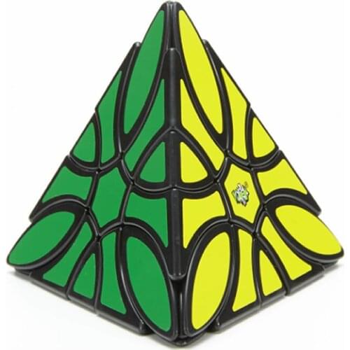 3x3x3 Clover Pyramid Magic Cube Speed Puzzle Christmas Gift Ideas Kid Toys For Children