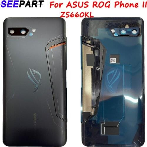 For Asus ROG Phone II ZS660KL battery cover For Asus ZS660KL Back Cover Housing Replacement Parts for ASUS ROG Phone2 Housing