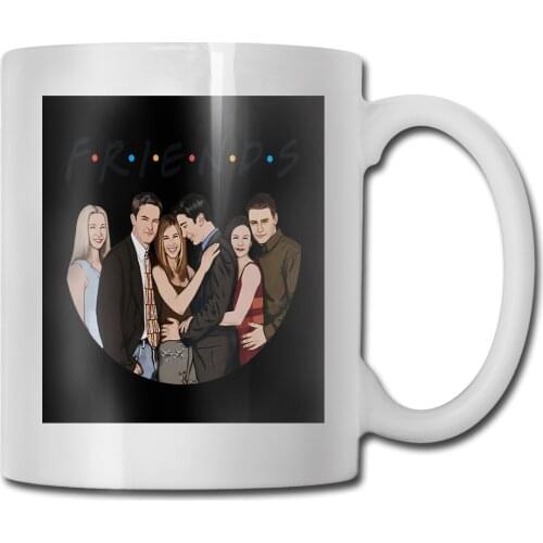Friends Tv Show Sitcom Casual Unisex Quotes Print Women Men Man Steampunk Middle Aged Mug Cup