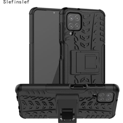 For Samsung Galaxy A12 Case For Samsung A12 A02S A42 A32 M51 S20FE S21 Plus Shockproof PC Protective Phone Cover For Samsung A12