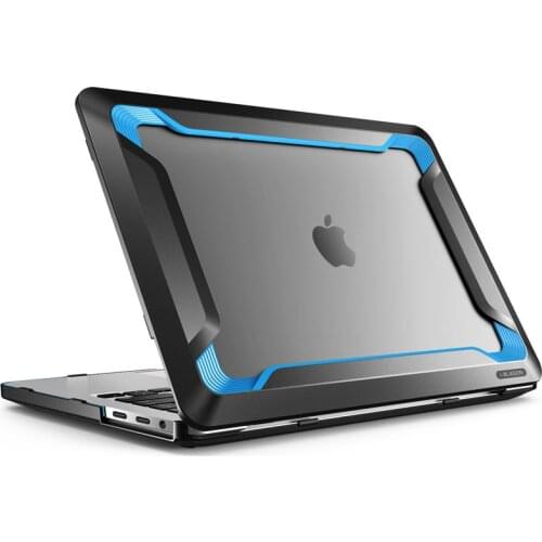 For MacBook Pro 15 Case A1990/A1707 (2019 2018 2017 2016 Release) with Touch Bar Touch ID Heavy Duty Rubberized TPU Bumper Cover