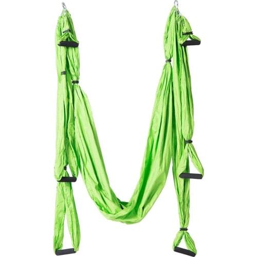 6colors Aerial Yoga Hammock Parachute Fabric Swing Inversion Therapy Anti-gravity High Strength Decompression Hammock