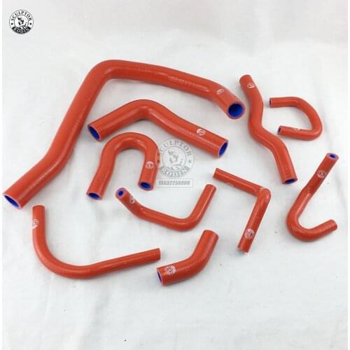 SILICONE RADIATOR HOSE KIT FOR 88-91 Honda Civic/CRX EE EF / CR-X Base/DX/ HF/Si(10PCS) red/blue/black