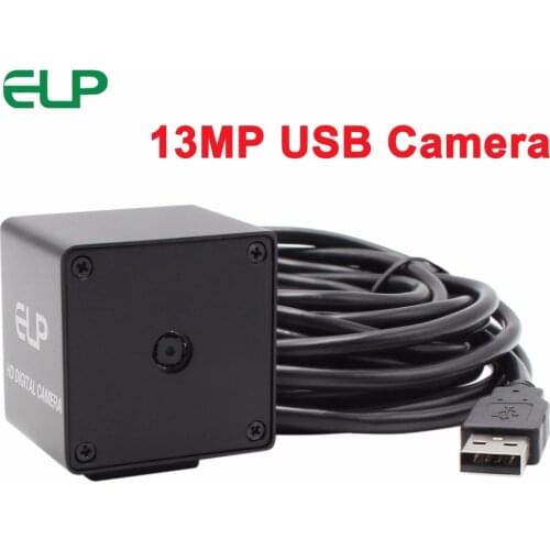 ELP 13 Megapixel USB Camera High Resolution USB2.0 SONY IMX214 CMOS Mini Camera Wecam with autofocus lens for document scanning
