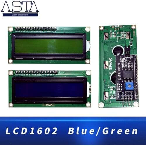 LCD module Blue Green screen IIC/I2C 1602 for arduino 1602 LCD UNO r3 mega2560 LCD1602