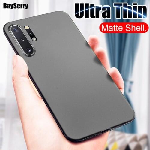 Soft Case for Samsung Galaxy S20 10 S9 S8 Plus S20 Ultra Back Cover For Samsung Note 10 9 8 Plus S7 Edge TPU Silicone Matte Case
