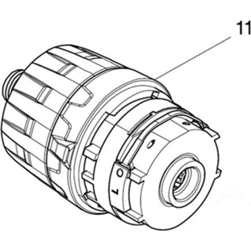Genuine Gear Box For Makita DF332D DDF483 DF483D DDF332 123868-8 123549-4 Power Tool Accessories Electric tools part