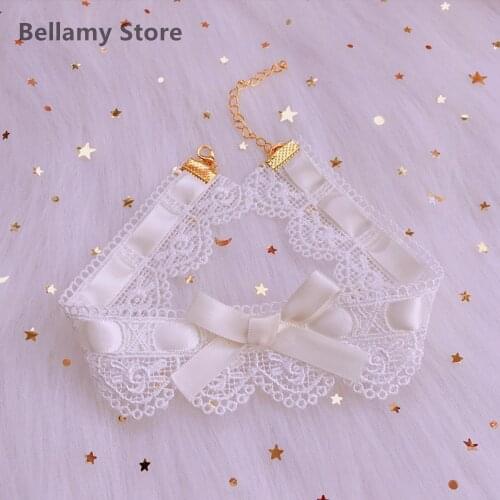 Hand made Lolita Sweet Headband Necklace Set