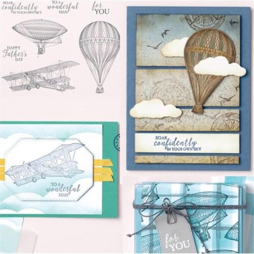 SOAR CONFIDENTL Metal Cutting Dies And Stamp Stencils for DIY Scrapbook Album Photo Embossing Handmade New Cutting Dies For 2021