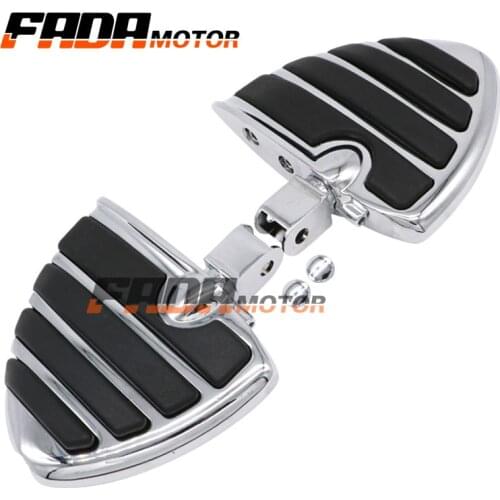 Front Foot Pegs Footrest for Honda VTX 1800CF 1300C 02-09 Shadow VT1100 Sabre Spirit 99-07 ACE Aero VT750 00-15 (099)